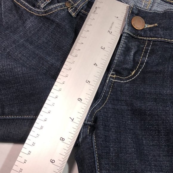 LIKE NEW BLUENOTES JEANS MORGAN BOOT 28x32 99% COTTON 🦋 - Picture 8 of 13